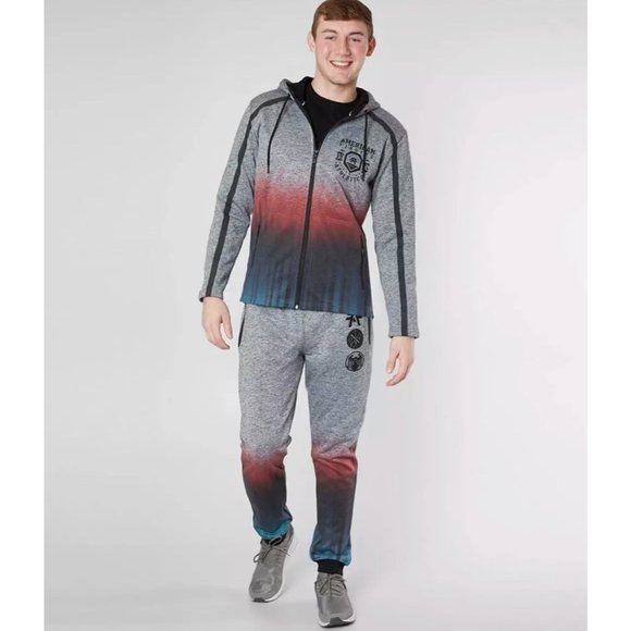 AMERICAN FIGHTER Men's HATHAWAY L/S ZIP Jacket - Picture 8 of 8